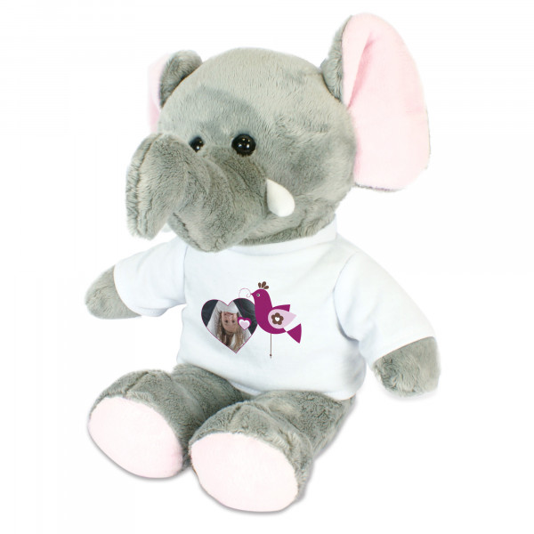 Eléphant Jumbo en peluche